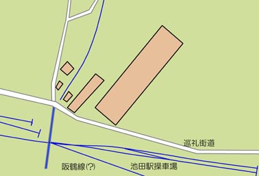 池田駅前平面図